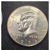 1996 D Kennedy Half Dollar