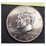 2005 P Kennedy Half Dollar