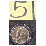 Uncirculated 1980 D Kennedy Half Dollar