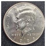 1998 P Kennedy Half Dollar