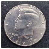 1992 D Kennedy Half Dollar