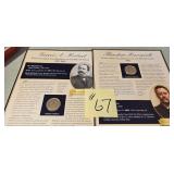 2 Vice Presidents Medal Collection