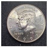 1997 D Kennedy Half Dollar