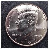 2003 D Kennedy Half Dollar