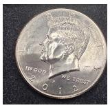 2012 P Kennedy Half Dollar