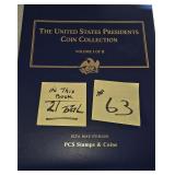 US Presidents Coin Collection 21 total