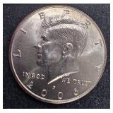 2006 P Kennedy Half Dollar