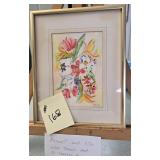 Harriette Kennedy Watercolor 8ï¿½ X 10ï¿½ 12/25/1984-