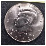 2002 D Kennedy Half Dollar