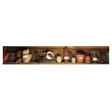 All Pictured on Shelf Inside Top of Door-Shed