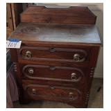 Antique Wash Stand 29 X 17 X 39