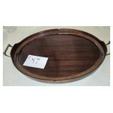 Mahogany Serving Tray