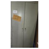 Large Metal Cabinet 72 X 18 X 36