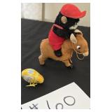Wind up Donkey Toy, Jock-o-Panda, Fuji Press Kuggo