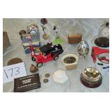 Misc Collectibles, Clocks, Trinket Boxes & more