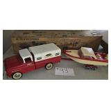 Rare! 1961 Tonka #130 Deluxe Fisherman Truck