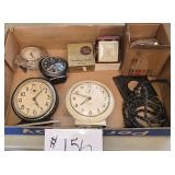 Flat of Clocks Big Ben, Baby Ben & Others