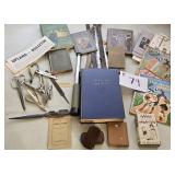Collection of Books, Telescope, Puzzles,