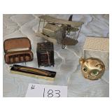Antique Banks, Straight Razor & Airplane Music Box