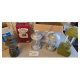 4 Lanterns, Steel Box for Coleman Lantern
