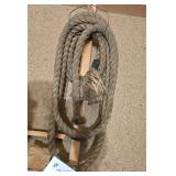 Large Rope on Wall