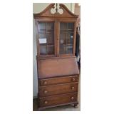 Drop Front Secretary Desk 17 X 32 X 80