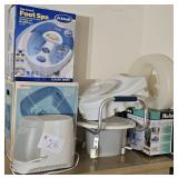 Handicap Items, 2 Foot Spas, 2 Humidifiers