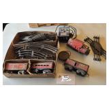 Antique American Flyer Train Set