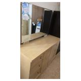MCM Dresser & Mirror, Mirror is Damaged,