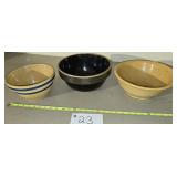 3 pcs of Stoneware