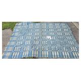 Antique Jacquard Coverlet, Auburn,