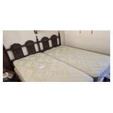 King Size Bed Complete-Mattresses & Headboard &