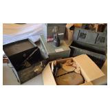 Metal & Wood Storage Boxes, Polish Aire Polisher,