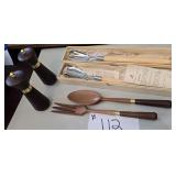 MCM Fork & Spoon, Chase Salad Serving Set,