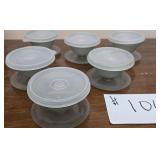 Vintage Tupperware Sundae or Pudding Dishes
