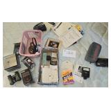 Vintage Camera Items & Binoculars