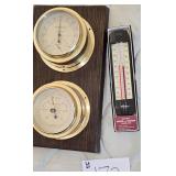Barometer & Thermometer