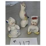 Dutch Boy & Girl Salt & Pepper, Pie Bird