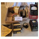 Healthkit Testers, Parts, Amp meter R F Z Bridge