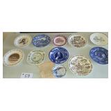 11 Vintage Decorative Plates