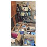 Massive Book Collection 15 Plus Boxes &