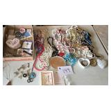 Flats Full-Costume Jewelry, Stamps etc. & more