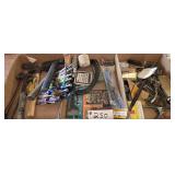 3 Flats of Tools, Hammer, Hatchets, & more