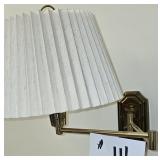 Brass Gooseneck Wall Lamp, Bring Tools!