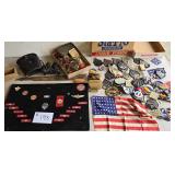 Navy Field Glasses, Patches, Insignia Items,