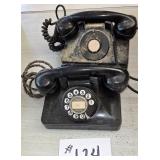 2 Vintage 1940ï¿½s Hotel Telephones