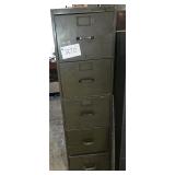 5 Drawer File Cabinet 16 X 30 X 58
