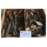 2 Flats of Tools, Ruler & more
