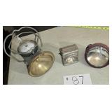 3 Antique Lanterns/Lights Including 2 Deltaï¿½s