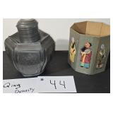 Qing Dynasty Tea Caddy & MCM 8 Immortals